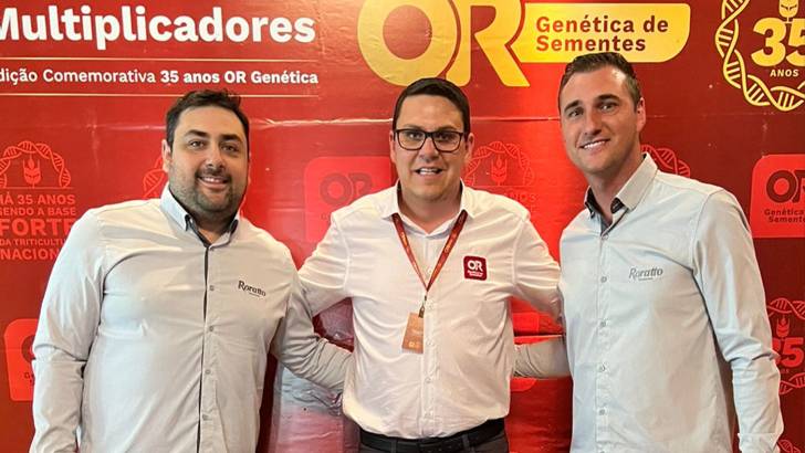 2º encontro de multiplicadores e 35 anos de sucesso da OR Genética de Sementes, em Passo Fundo/RS!
